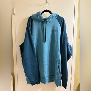 4xl Under Armour Two-Tone Blue Hoodie